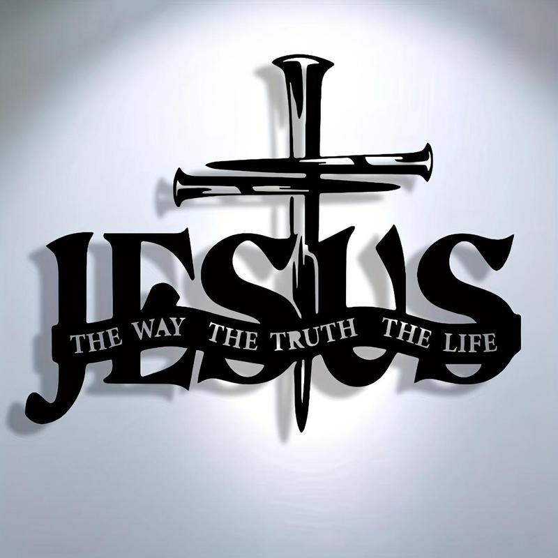 (🎁Letzter Tag 49% Rabatt)🔥Jesus & Kreuz Design Wandkunst⌛Limitierte handgefertigte Serie