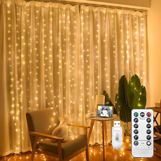 🎁Weihnachts-Sonderangebot: 49 % Rabatt🎅LED-Lichterkette, USB-betriebener LED-Lichtvorhang für Geschenkverpackungen