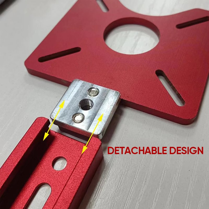 🔧 NUR FÜR BEGRENZTE ZEIT: 50 % RABATT! ✨ 3-in-1-Fräshalter für Nuten – verstellbar, Zoll-/cm-Skalen, modularer Aufbau 🛠️