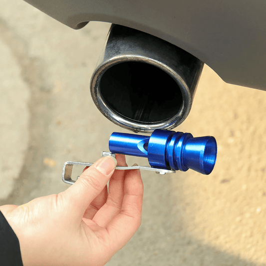 Autotuning Turbo-Pfeife Auspuffrohr Soundgenerator Imitator Turbo-Auspuff Imitation Pfeife