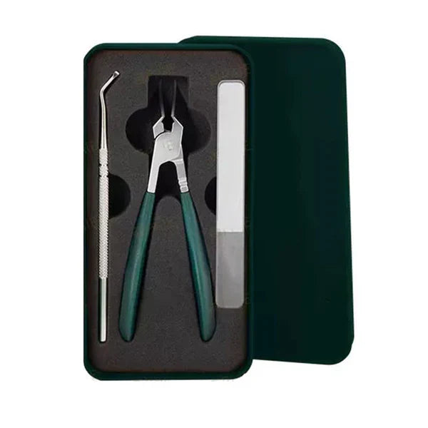 Anti-Slash-Nagelknipser mit schräger Schneide, 3-teiliges Set