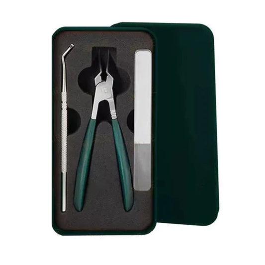 Anti-Slash-Nagelknipser mit schräger Schneide, 3-teiliges Set