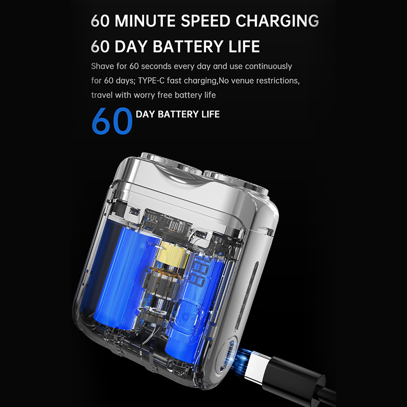 ⚡ NUR FÜR BEGRENZTE ZEIT: 50 % RABATT! 💥 Tragbarer Mini-Elektrorasierer für Herren – KI-Bart-Erkennung, magnetischer Scherkopf, Schnellladefunktion ✨