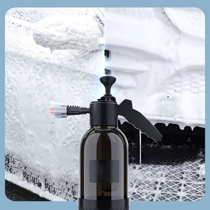 🎁 50 % RABATT! Hochschäumende Autowaschspritze – Dicker Schaum, breiter 60°-Sprühstrahl und zwei Düsen für müheloses Reinigen 🧼🚗