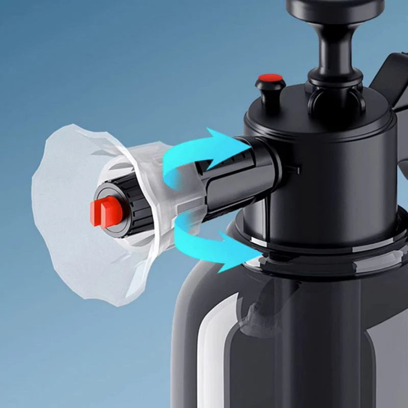🎁 50 % RABATT! Hochschäumende Autowaschspritze – Dicker Schaum, breiter 60°-Sprühstrahl und zwei Düsen für müheloses Reinigen 🧼🚗