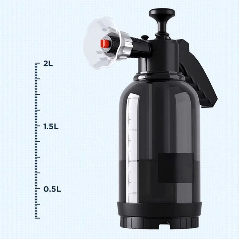 🎁 50 % RABATT! Hochschäumende Autowaschspritze – Dicker Schaum, breiter 60°-Sprühstrahl und zwei Düsen für müheloses Reinigen 🧼🚗