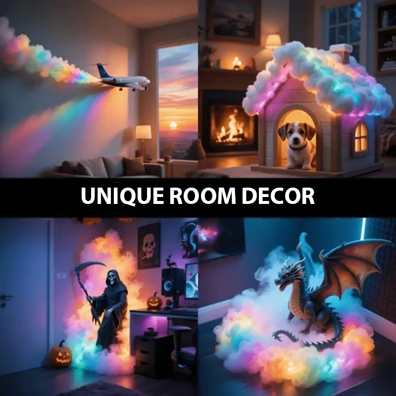 ⏳ Zeitbegrenztes Sonderangebot ⏰ DIY LED-Beleuchtungsdekoration „Gewitterwolke“ mit USB-Stromversorgung 🌈☁️