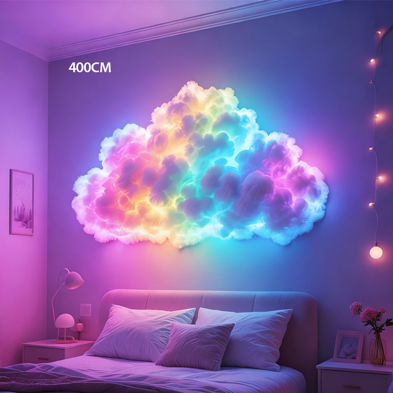 ⏳ Zeitbegrenztes Sonderangebot ⏰ DIY LED-Beleuchtungsdekoration „Gewitterwolke“ mit USB-Stromversorgung 🌈☁️