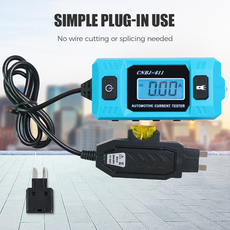 🎉 Sonderangebot 2026 – Über 17.000 verkaufte Exemplare! 🔌 Tragbares Strommessgerät für Fahrzeuge – Diagnose von elektrischen Problemen am Auto ⚡