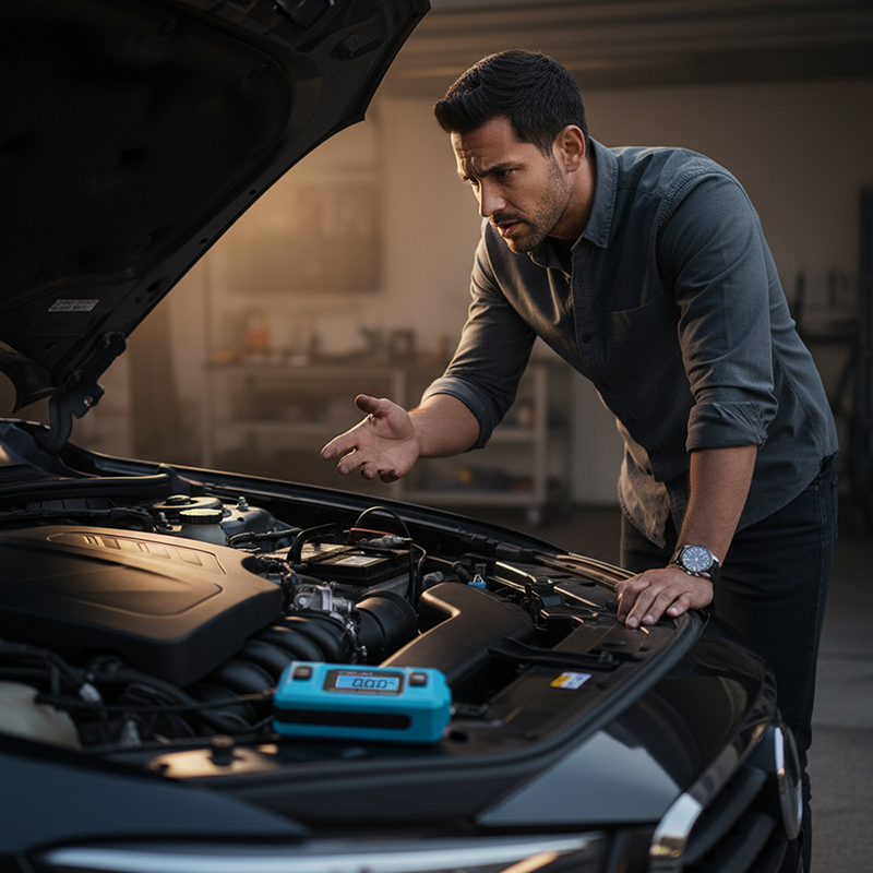 🎉 Sonderangebot 2026 – Über 17.000 verkaufte Exemplare! 🔌 Tragbares Strommessgerät für Fahrzeuge – Diagnose von elektrischen Problemen am Auto ⚡
