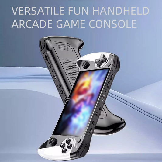 🎮 NUR FÜR BEGRENZTE ZEIT: 50 % RABATT! ✨ Tragbare Retro-Arcade-Konsole – 5,5-Zoll-HD-Bildschirm, 9 Emulatoren, kabellos 🕹️