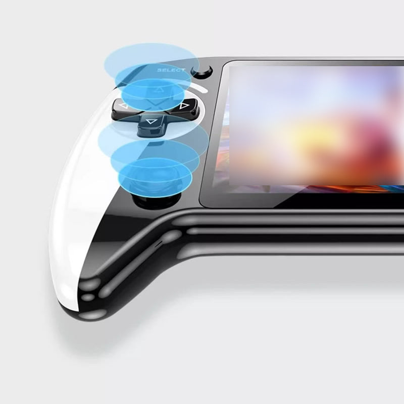 🎮 NUR FÜR BEGRENZTE ZEIT: 50 % RABATT! ✨ Tragbare Retro-Arcade-Konsole – 5,5-Zoll-HD-Bildschirm, 9 Emulatoren, kabellos 🕹️