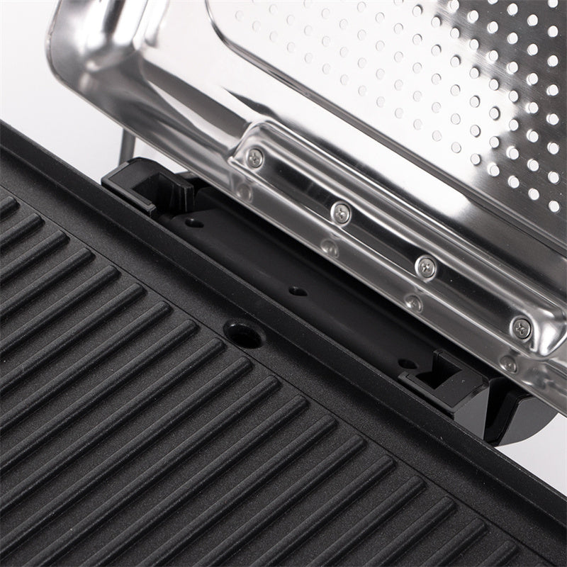 ⏳Zeitlich begrenztes Sonderangebot⏰Rauchfreier Innengrill 2200 W mit antihaftbeschichteter Platte🥩