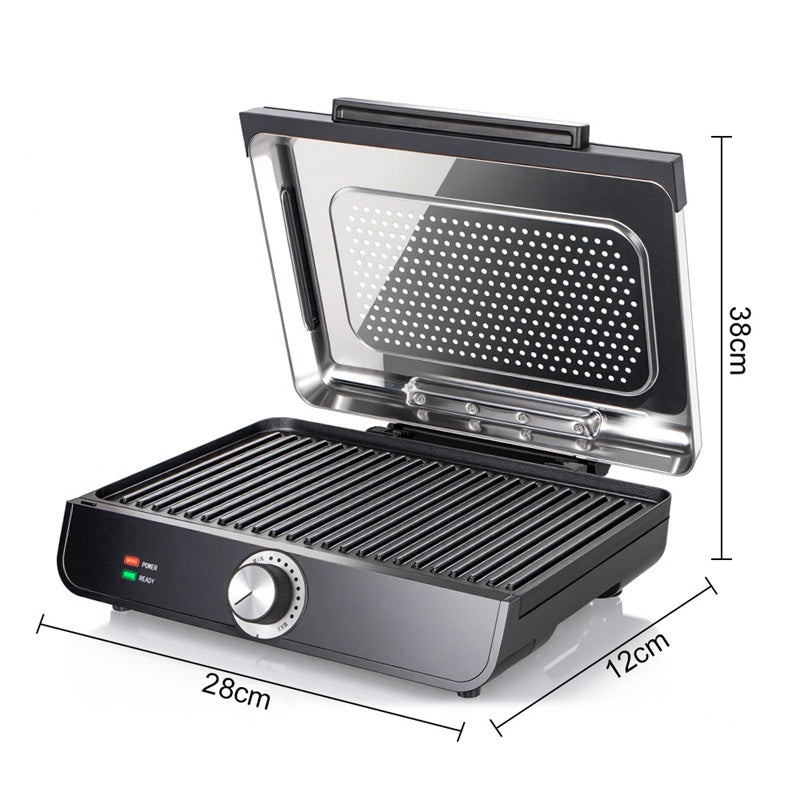 ⏳Zeitlich begrenztes Sonderangebot⏰Rauchfreier Innengrill 2200 W mit antihaftbeschichteter Platte🥩