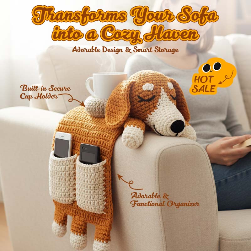 🎁Neujahrsverkauf 50 % Rabatt💖 Entzückender Sessel-Organizer in Hundform