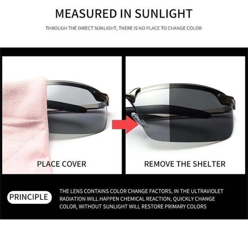 🥳HEISSER VERKAUF 2026🥳💞Über 50.000 verkaufte Exemplare!🕶️🌦️ Verbesserte photochrome Gläser! Blendschutz durch Polarisierung trifft auf intelligente Lichtanpassung. Eine stilvolle, intelligente Wahl für Ihre Augen. 💎😎