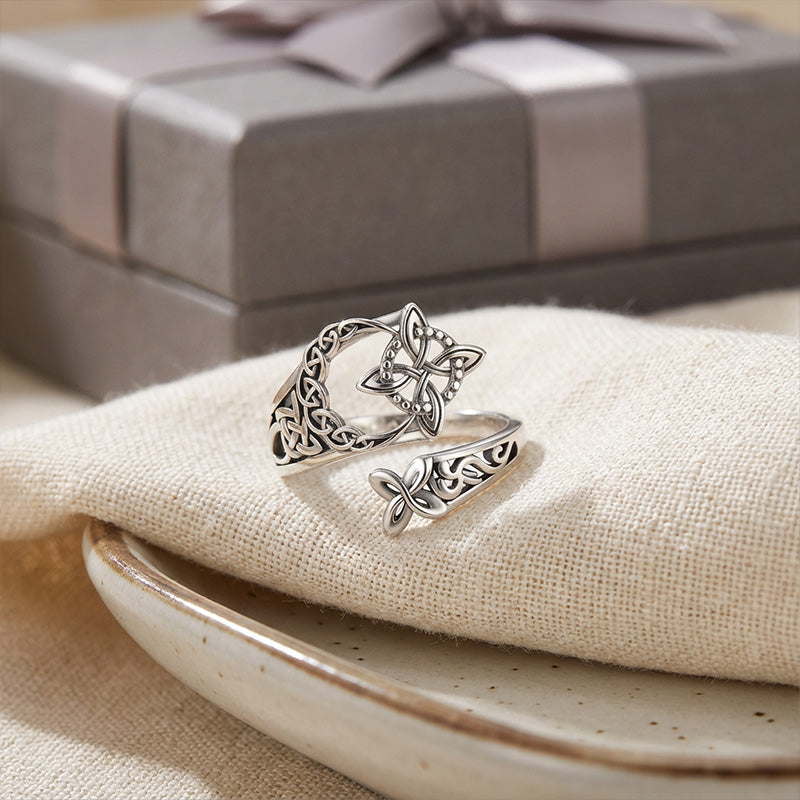 Keltischer Trinitätsring – Vintage Ring im mystischen Stil 🔮✨