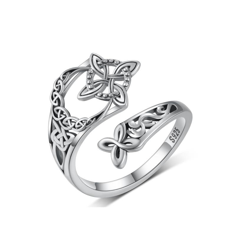 Keltischer Trinitätsring – Vintage Ring im mystischen Stil 🔮✨