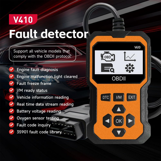🔧🚗Professioneller OBD2-Scanner – Vollständige Diagnose, Löschen von Codes mit einem Klick und mehrsprachig! 📊💡