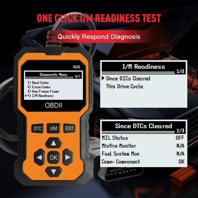 🔧🚗Professioneller OBD2-Scanner – Vollständige Diagnose, Löschen von Codes mit einem Klick und mehrsprachig! 📊💡