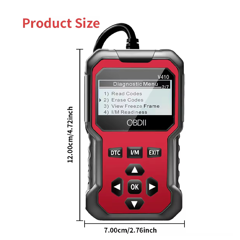 🔧🚗Professioneller OBD2-Scanner – Vollständige Diagnose, Löschen von Codes mit einem Klick und mehrsprachig! 📊💡