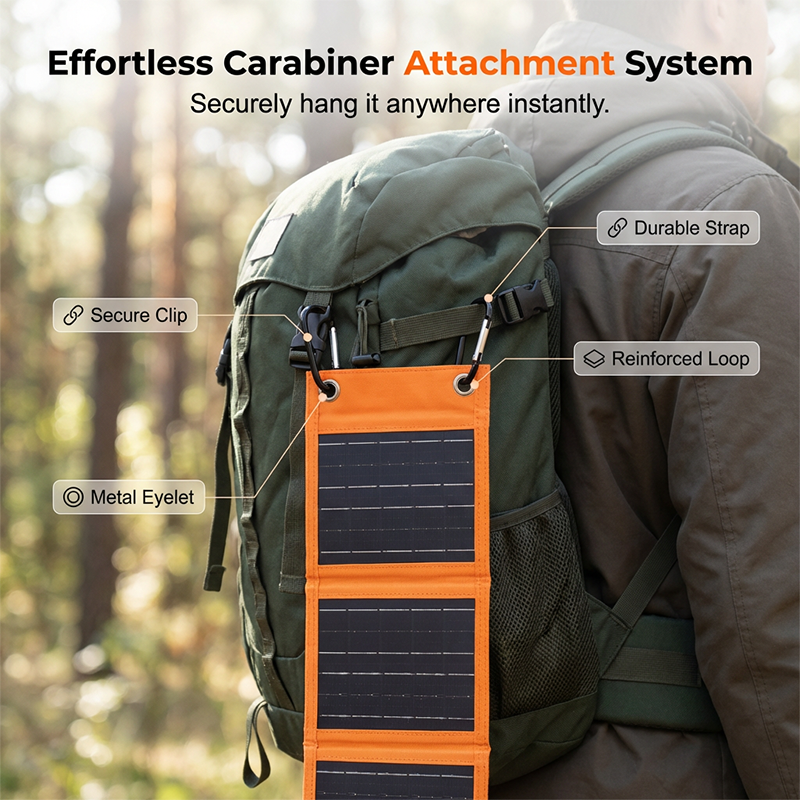 ☀️ NUR FÜR BEGRENZTE ZEIT: 50 % RABATT! ✨ Tragbares Solarpanel – faltbar, USB-Aufladung, wetterfest 🎒