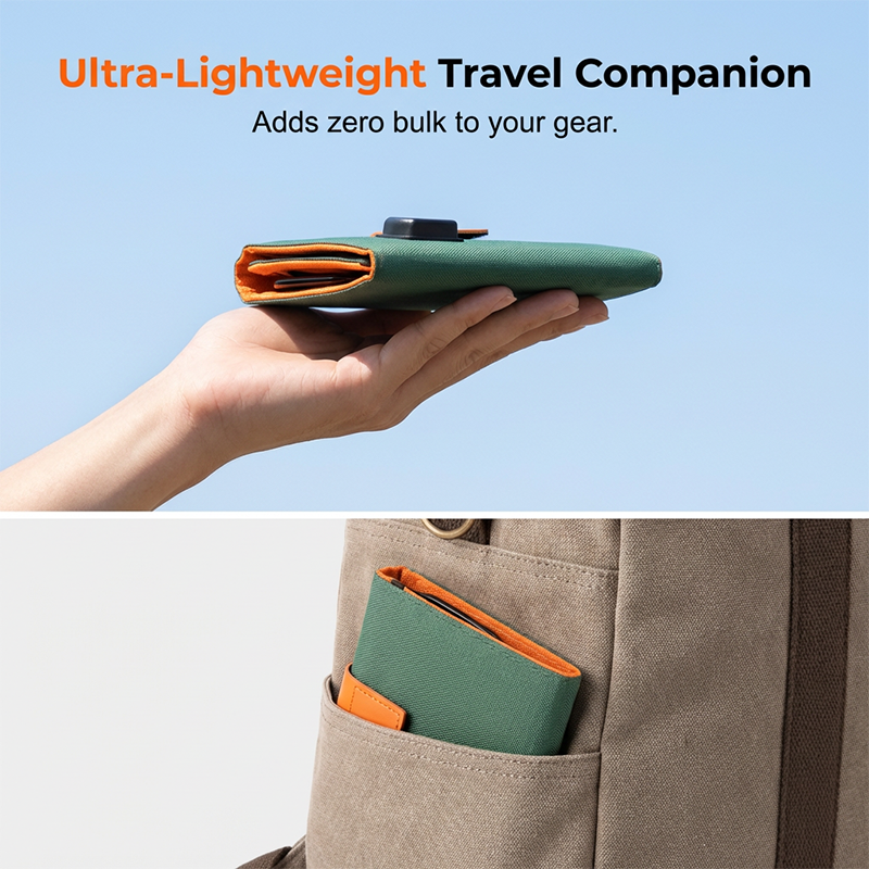 ☀️ NUR FÜR BEGRENZTE ZEIT: 50 % RABATT! ✨ Tragbares Solarpanel – faltbar, USB-Aufladung, wetterfest 🎒