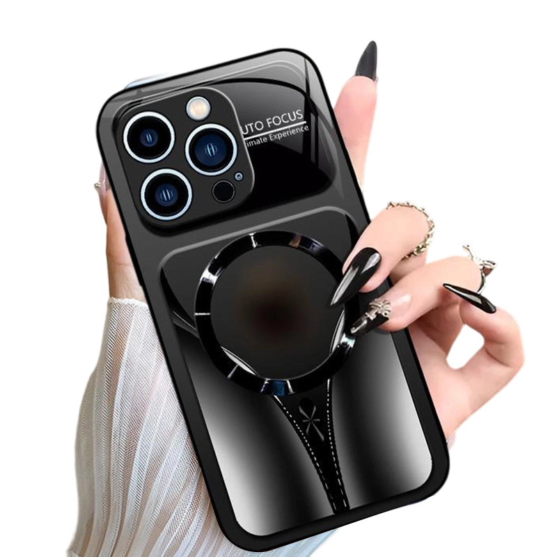 📱 NUR FÜR BEGRENZTE ZEIT: 50 % RABATT! ✨ Magnetische Handyhülle aus gehärtetem Glas – stoßfest, MagSafe-kompatibel ✨