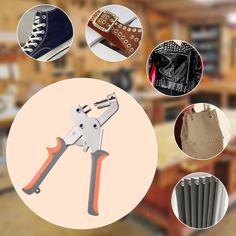 🛠️ NUR FÜR BEGRENZTE ZEIT: 50 % RABATT! ✨ Ösenzangenset – robust, komplett, für Planen & Heimwerker 🔩