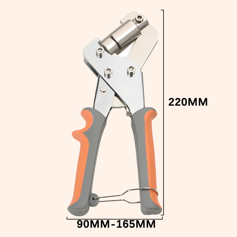🛠️ NUR FÜR BEGRENZTE ZEIT: 50 % RABATT! ✨ Ösenzangenset – robust, komplett, für Planen & Heimwerker 🔩
