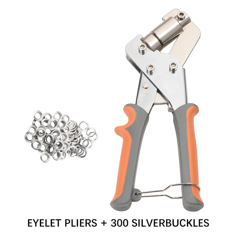 🛠️ NUR FÜR BEGRENZTE ZEIT: 50 % RABATT! ✨ Ösenzangenset – robust, komplett, für Planen & Heimwerker 🔩