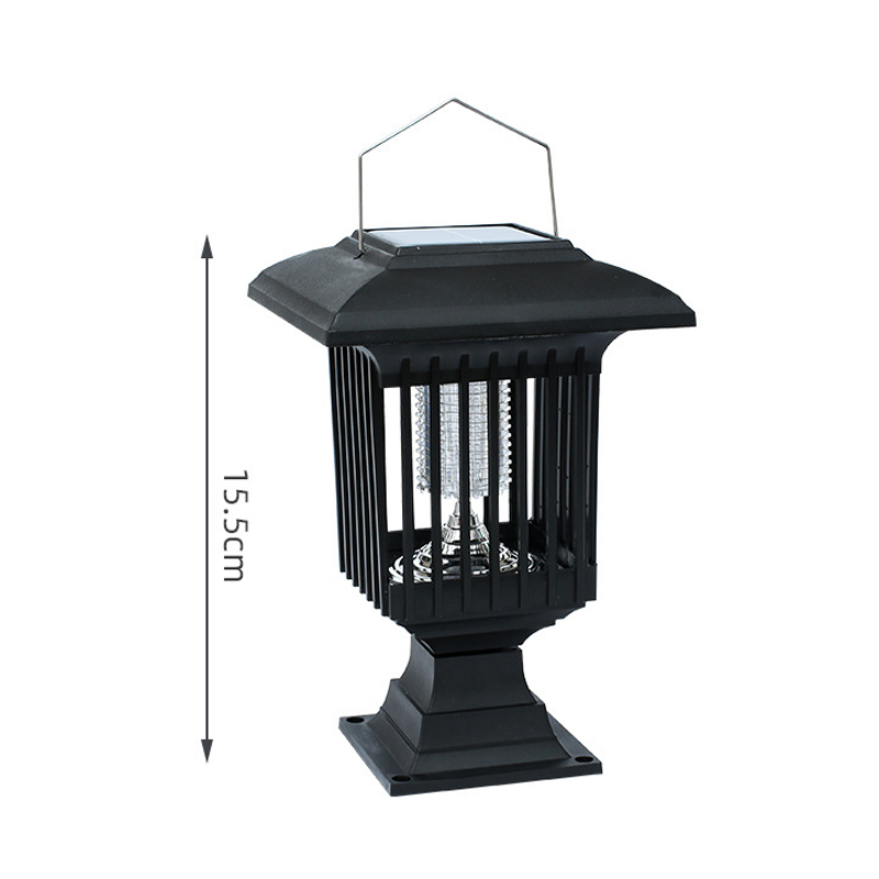 Solarbetriebener 2-in-1-Mückenvernichter und Gartenleuchte