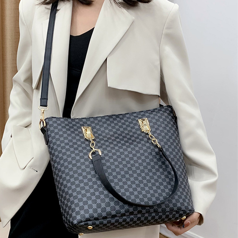 👜 Stilvolles 6-in-1-Set aus Mama- und Babytasche – Bedruckte, vielseitige Umhängetasche, Crossbody-Tasche und Handtasche für den Alltag 🌿