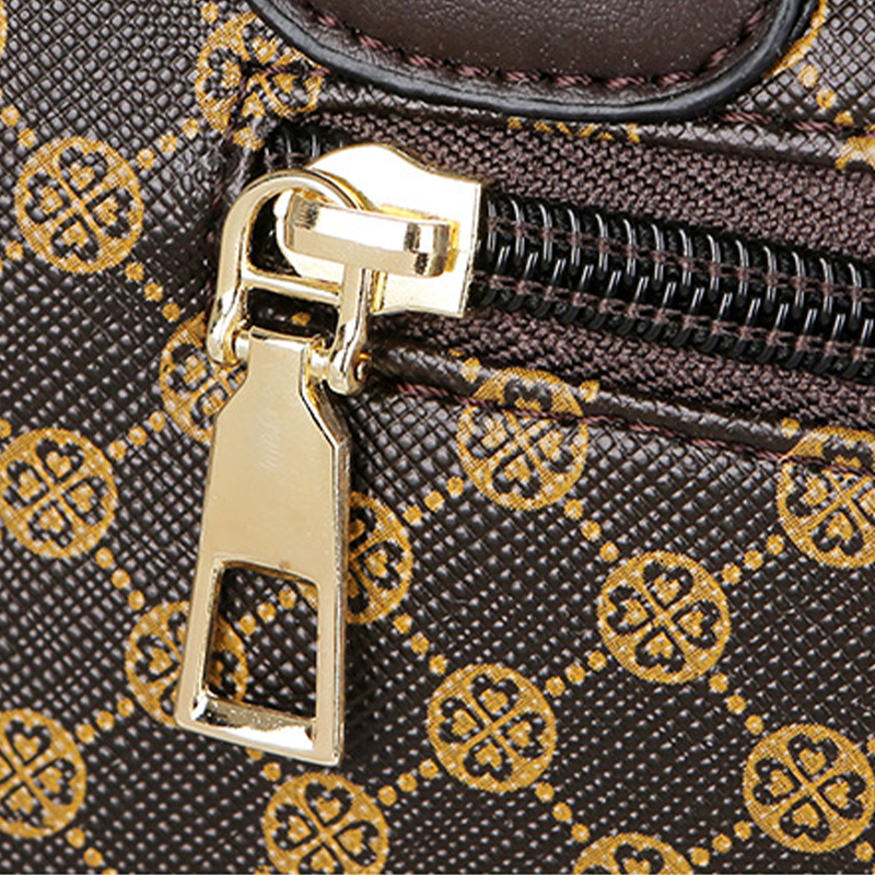 👜 Stilvolles 6-in-1-Set aus Mama- und Babytasche – Bedruckte, vielseitige Umhängetasche, Crossbody-Tasche und Handtasche für den Alltag 🌿