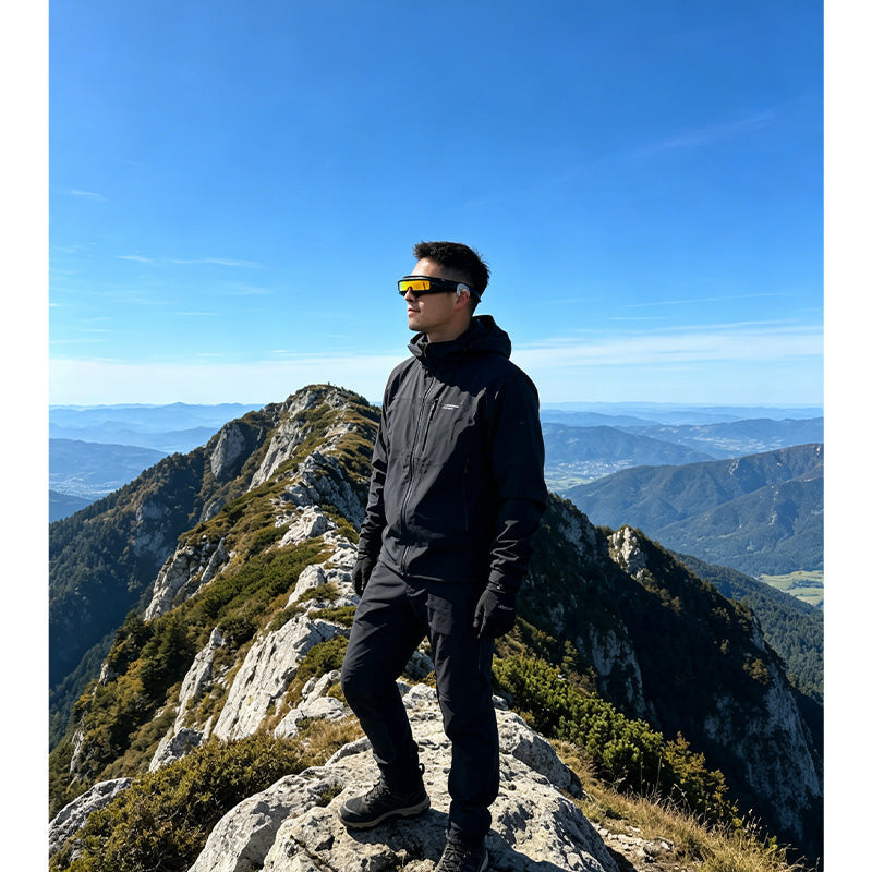 💎 Retro-Punk-Sonnenbrille in unregelmäßiger Form mit UV400-Schutz
