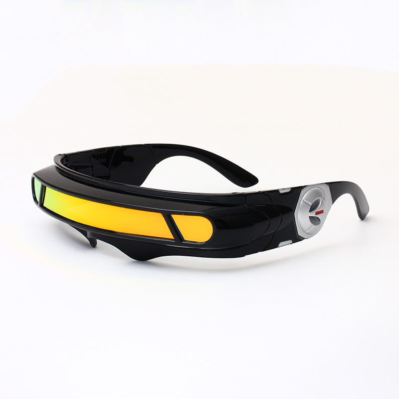 💎 Retro-Punk-Sonnenbrille in unregelmäßiger Form mit UV400-Schutz
