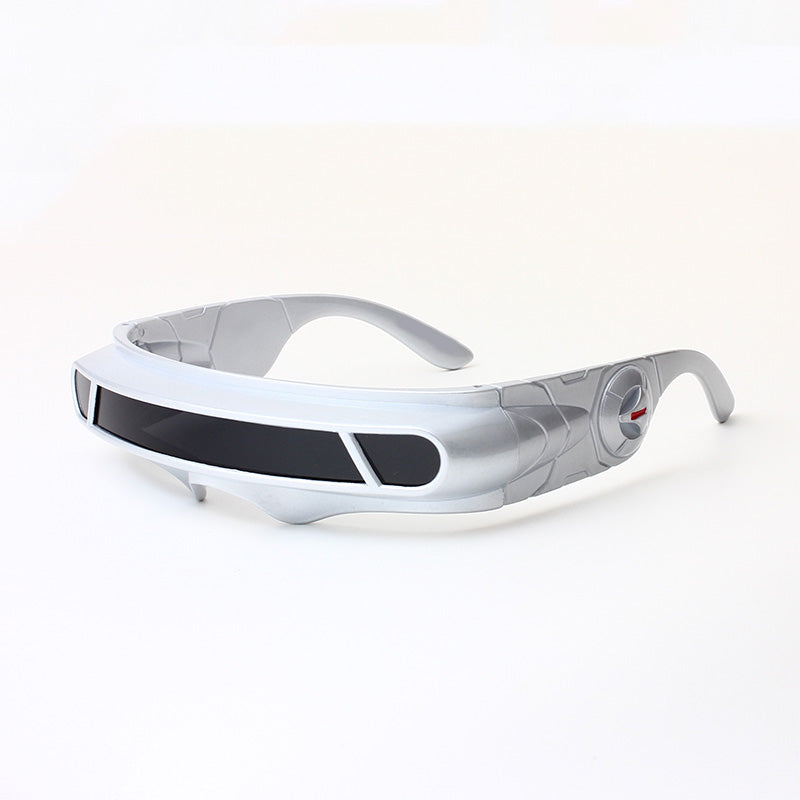💎 Retro-Punk-Sonnenbrille in unregelmäßiger Form mit UV400-Schutz