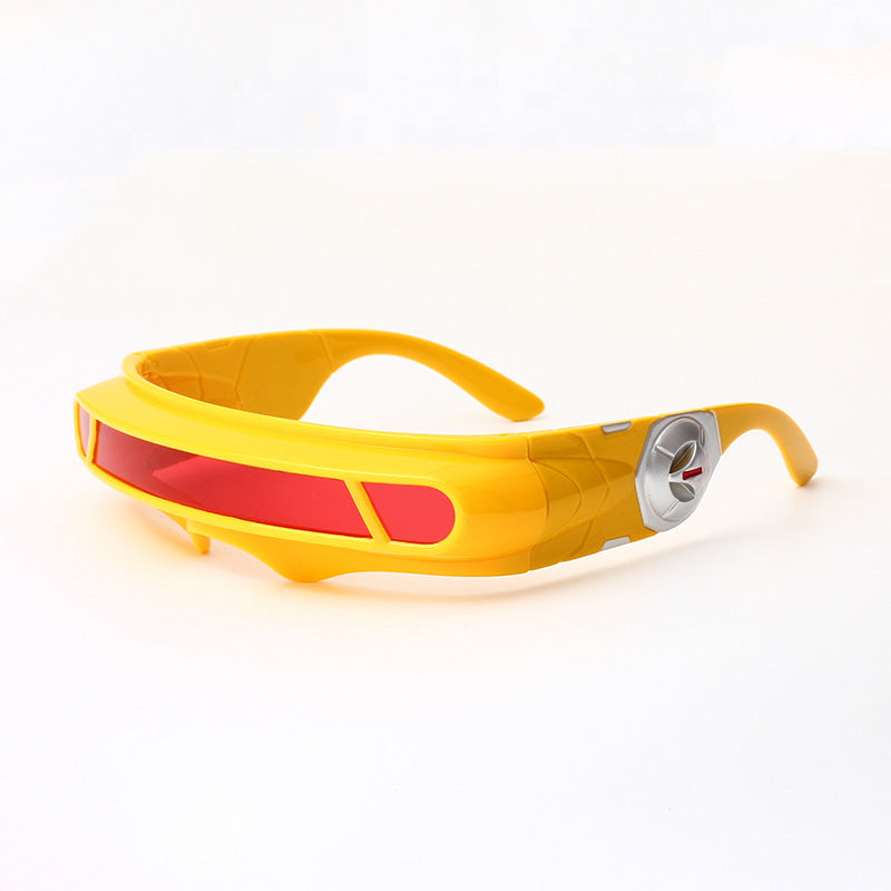 💎 Retro-Punk-Sonnenbrille in unregelmäßiger Form mit UV400-Schutz