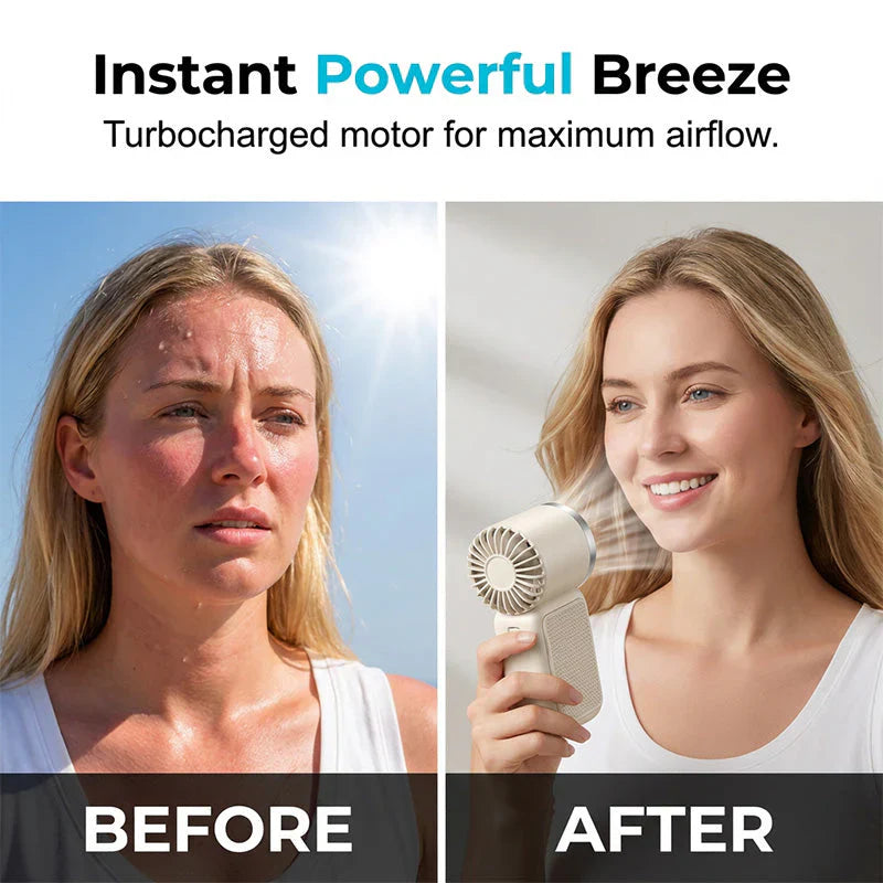 💨Tragbarer, langlebiger und praktischer kleiner Hochgeschwindigkeitsventilator❄️