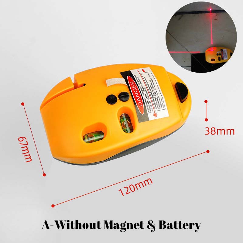 📐 NUR FÜR BEGRENZTE ZEIT: 50 % RABATT! 💥 90°-Infrarot-Laserwasserwaage – heller Strahl, präzise Rechtwinkligkeit, kompakt und tragbar ✨