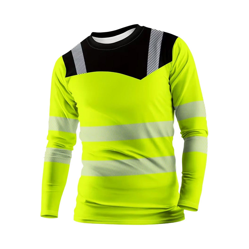 ✨ 3D-gedrucktes Sportshirt für Herren – gut sichtbar, atmungsaktiv, athletische Passform 🌿