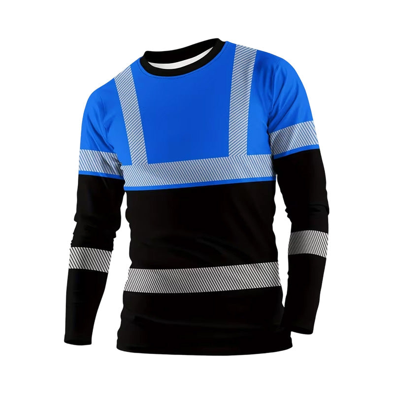 ✨ 3D-gedrucktes Sportshirt für Herren – gut sichtbar, atmungsaktiv, athletische Passform 🌿