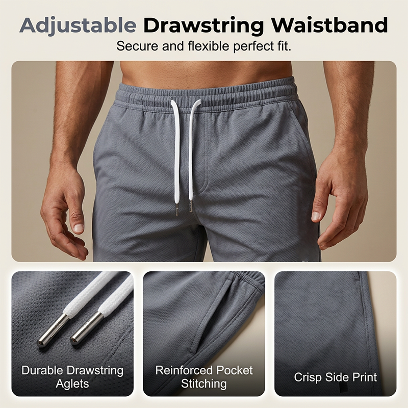 Zweiteiliges Set aus Hemd und Shorts für Herren – Digitaldruck, sportliche Passform, knitterfrei ✨