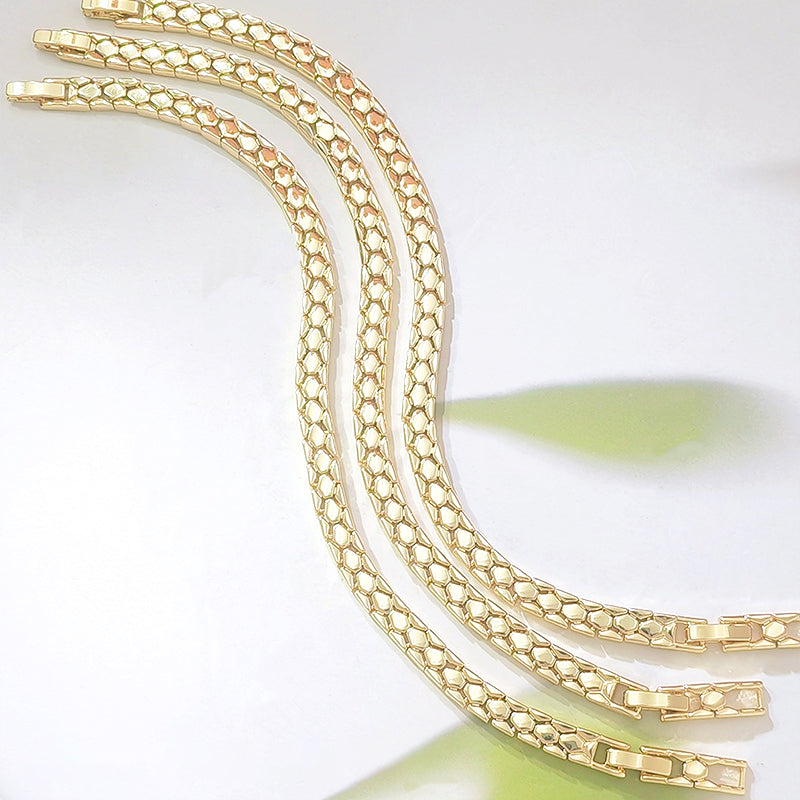 🎉 Sonderangebot 2026 – Über 13.000 Stück verkauft! 💞 Elegantes goldenes Kettenarmband für Damen