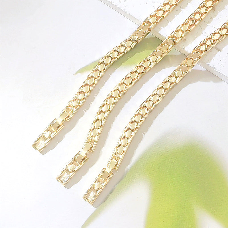 🎉 Sonderangebot 2026 – Über 13.000 Stück verkauft! 💞 Elegantes goldenes Kettenarmband für Damen