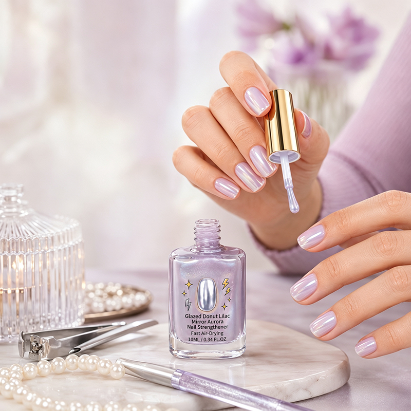 🎉 Sonderangebot 2026 – Über 24.700 verkaufte Exemplare!💅 Lilac Glossy Mirror Nagelstärker