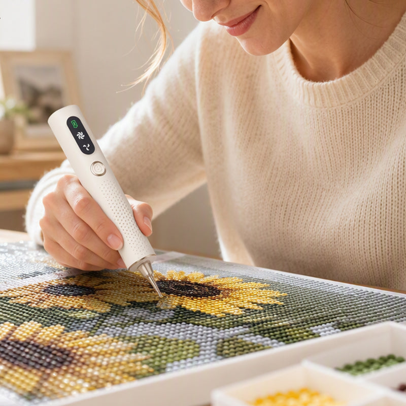 💎 NUR FÜR BEGRENZTE ZEIT: 50 % RABATT! ✨ Wiederaufladbarer elektrischer Diamantstift – präzise, komfortabel, zeitsparend
